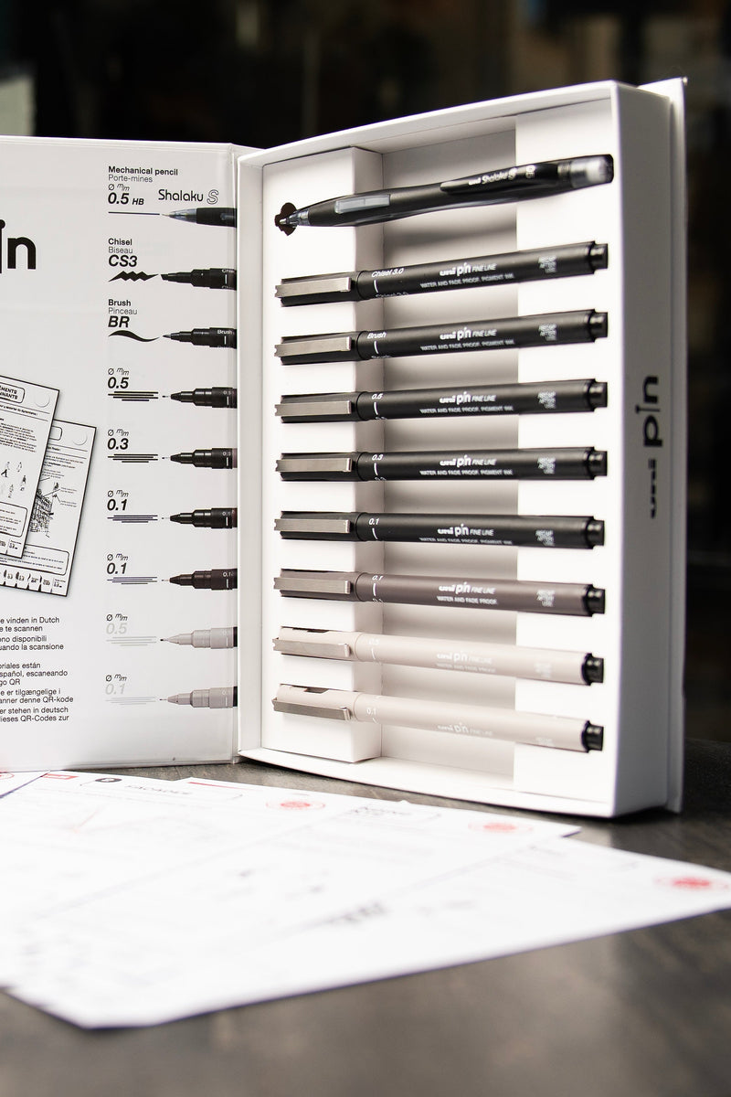 Coffret - Urban Sketching - Uni-Ball