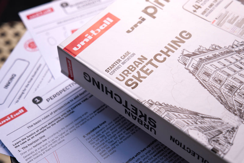 Coffret - Urban Sketching - Uni-Ball