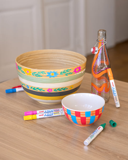 6 Marqueurs - Peinture À L'Huile - Uni-Ball