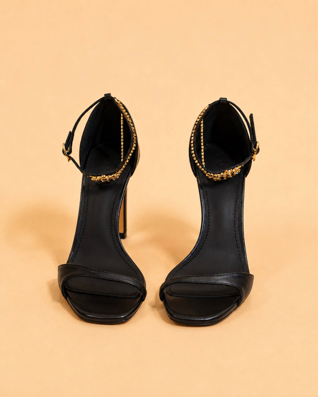 Ora Sandal In Black Calf