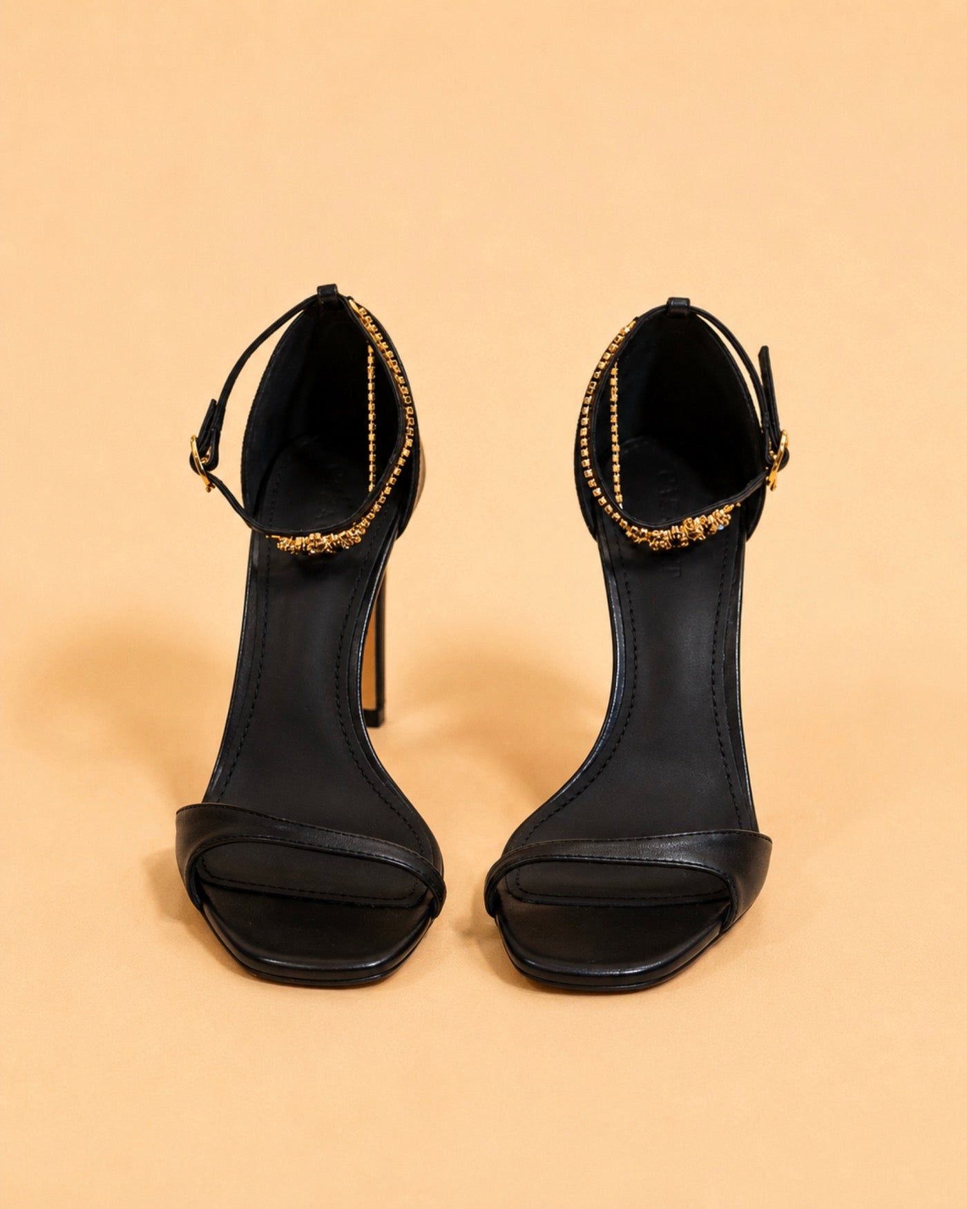 Ora Sandal In Black Calf