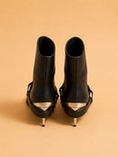 Patty Biker In Black Calf
