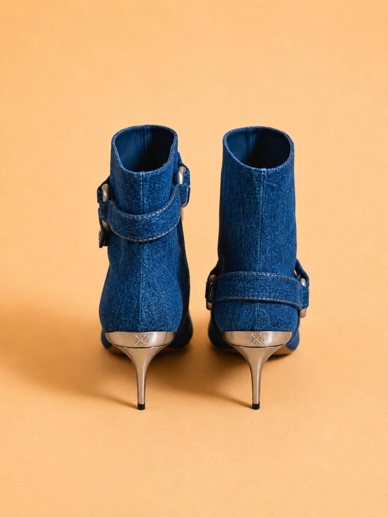 Patty Biker In Blue Denim