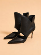 Eva Ankle Boot In Black Calf
