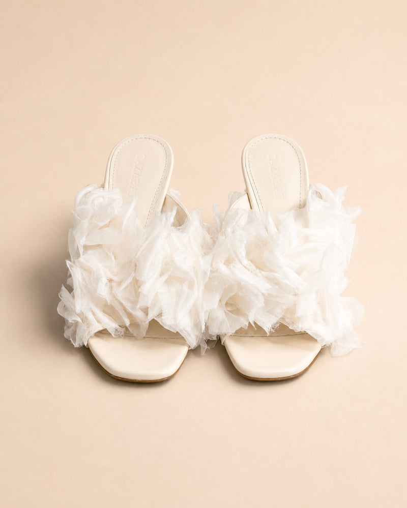 Sasha In Ivory Nappa