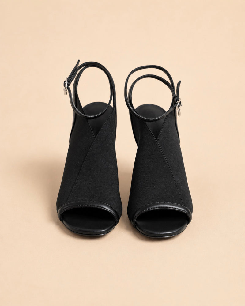 Vila In Black Stretch Nylon