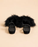 Baya In Black Suede