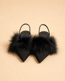 Baya In Black Suede