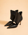 Eva Ankle Boot In Black Nappa