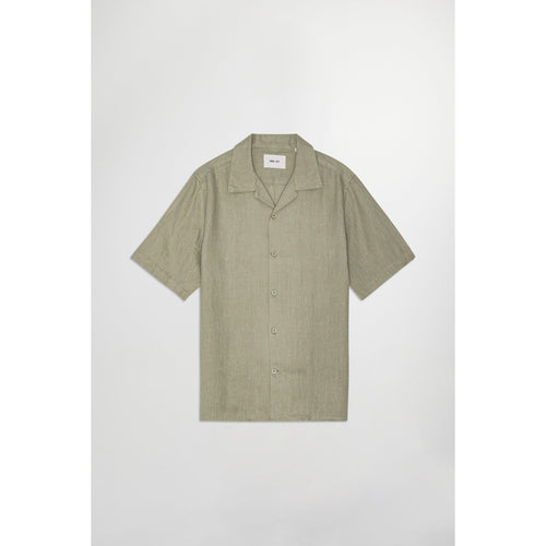 Chemise Julio Ss No Pkt - Sage Green