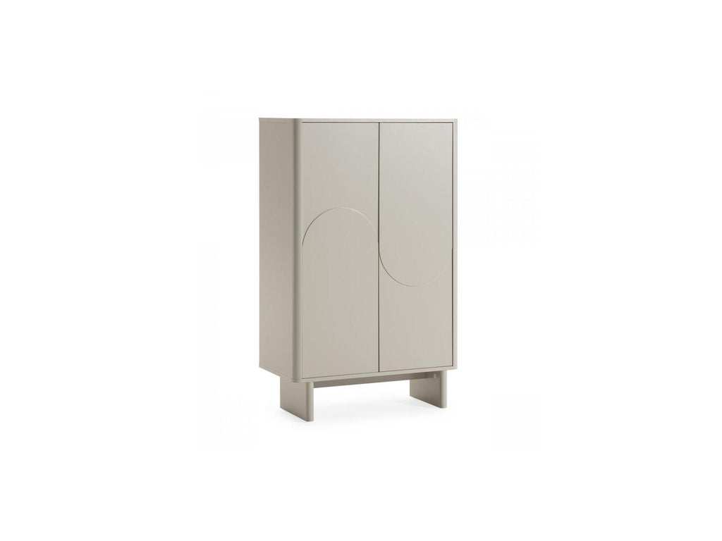 Esteban - Tall Sideboard 2 Doors - Geometric Shapes