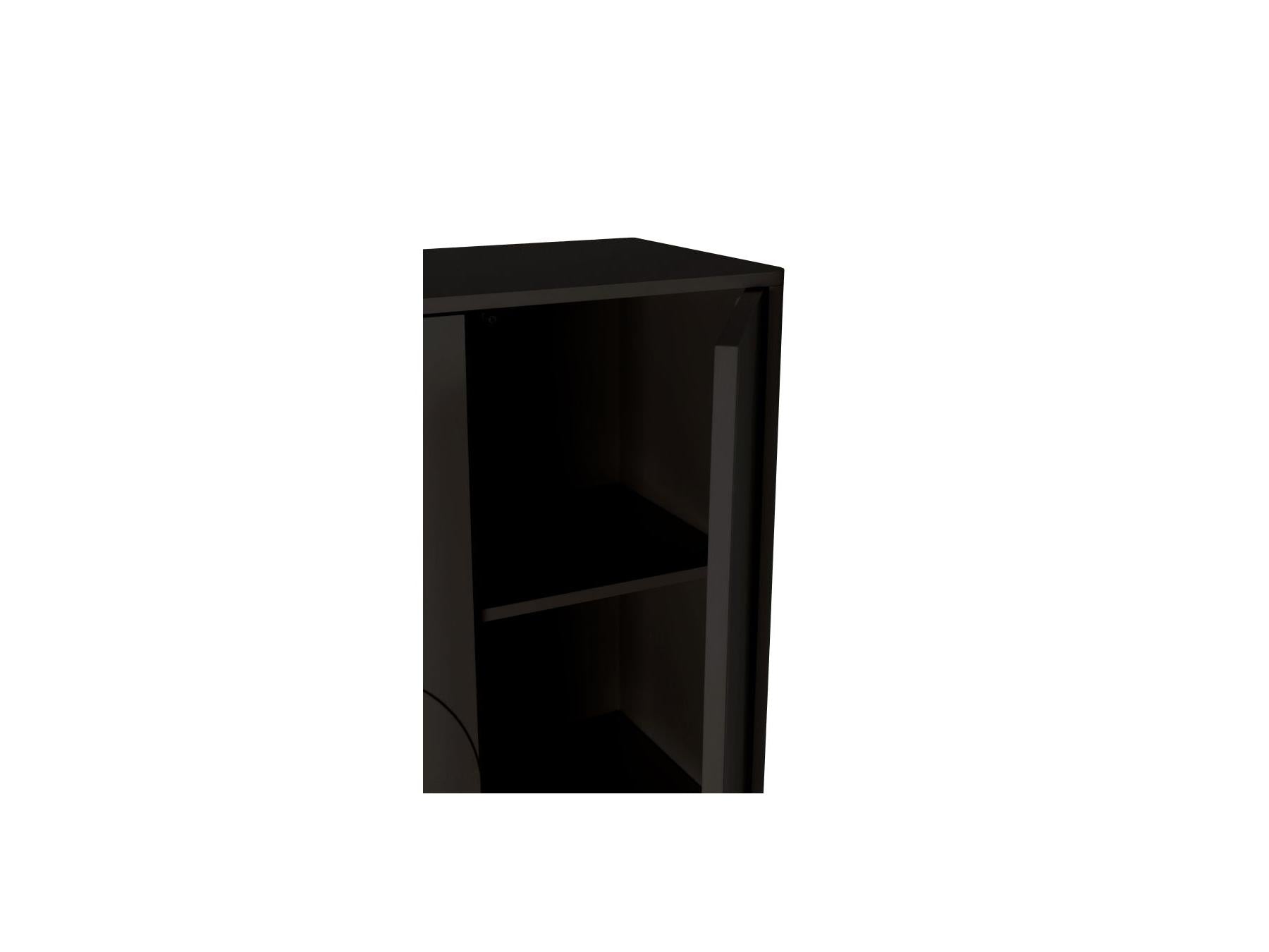 Esteban - Tall Sideboard 2 Doors - Geometric Shapes