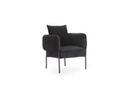 Gabin - Fauteuil De Table - Tissu Velours Côtelé