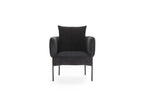 Gabin - Fauteuil De Table - Tissu Velours Côtelé