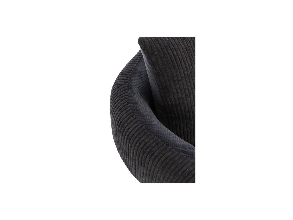 Gabin - Fauteuil De Table - Tissu Velours Côtelé