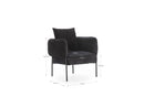 Gabin - Table Armchair - Corduroy Fabric
