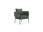 Gabin - Fauteuil De Table - Tissu Velours Côtelé