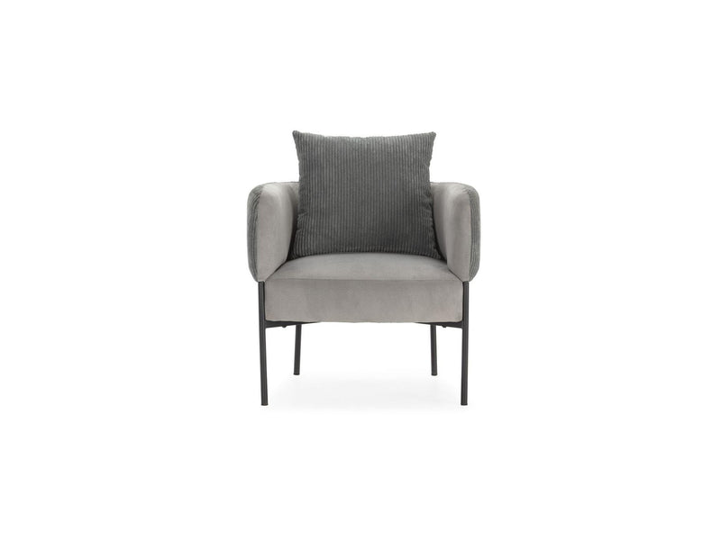 Gabin - Table Armchair - Corduroy Fabric