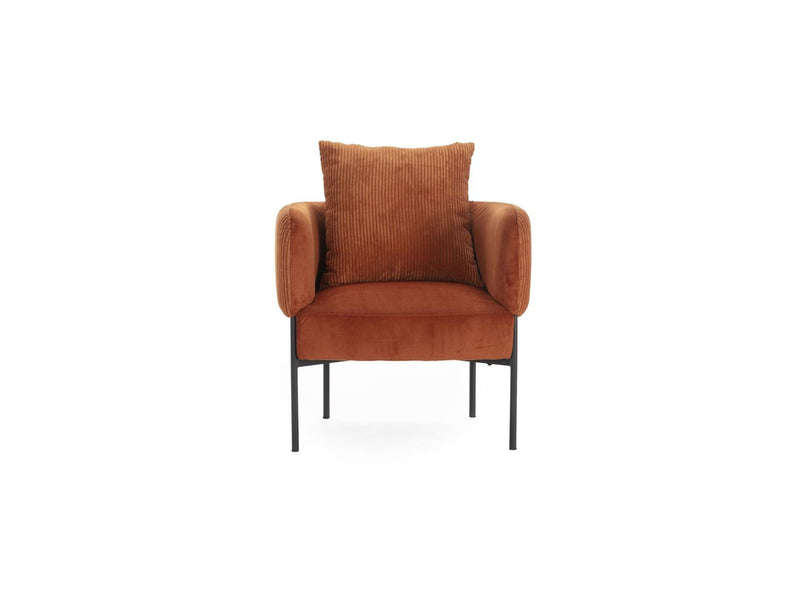 Gabin - Table Armchair - Corduroy Fabric