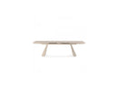Table À Manger Extensible - Romeo - Plateau Pierre Effet Travertin