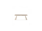Mesa De Comedor Extensible - Romeo - Tablero De Piedra Efecto Travertino