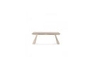 Table À Manger Extensible - Romeo - Plateau Pierre Effet Travertin
