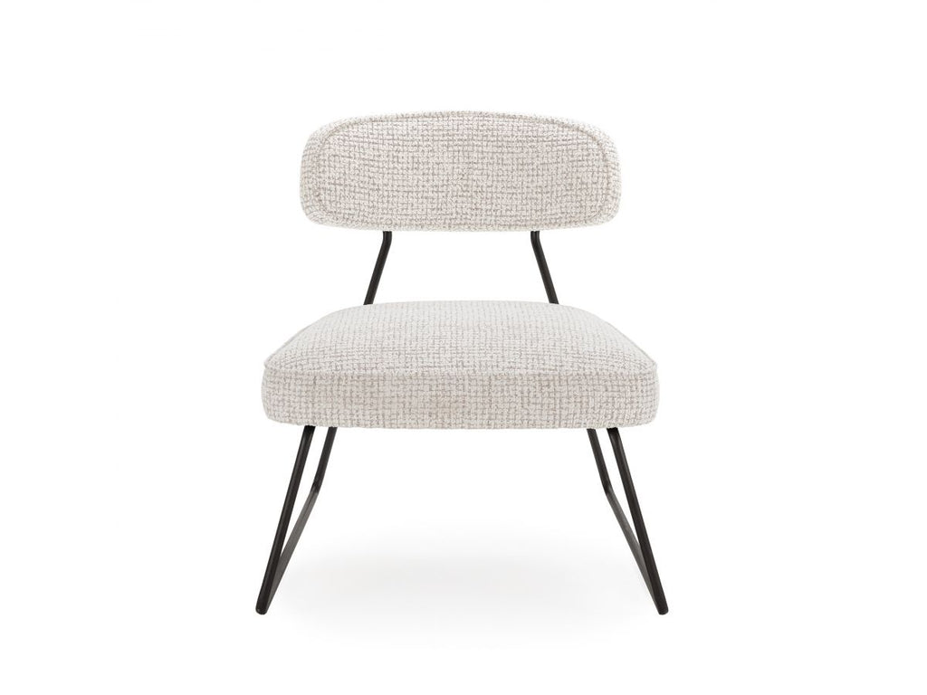 Manon - Lot De 2 Fauteuils - Tissu Bouclette