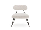 Manon - Lot De 2 Fauteuils - Tissu Bouclette