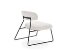 Manon - Lot De 2 Fauteuils - Tissu Bouclette