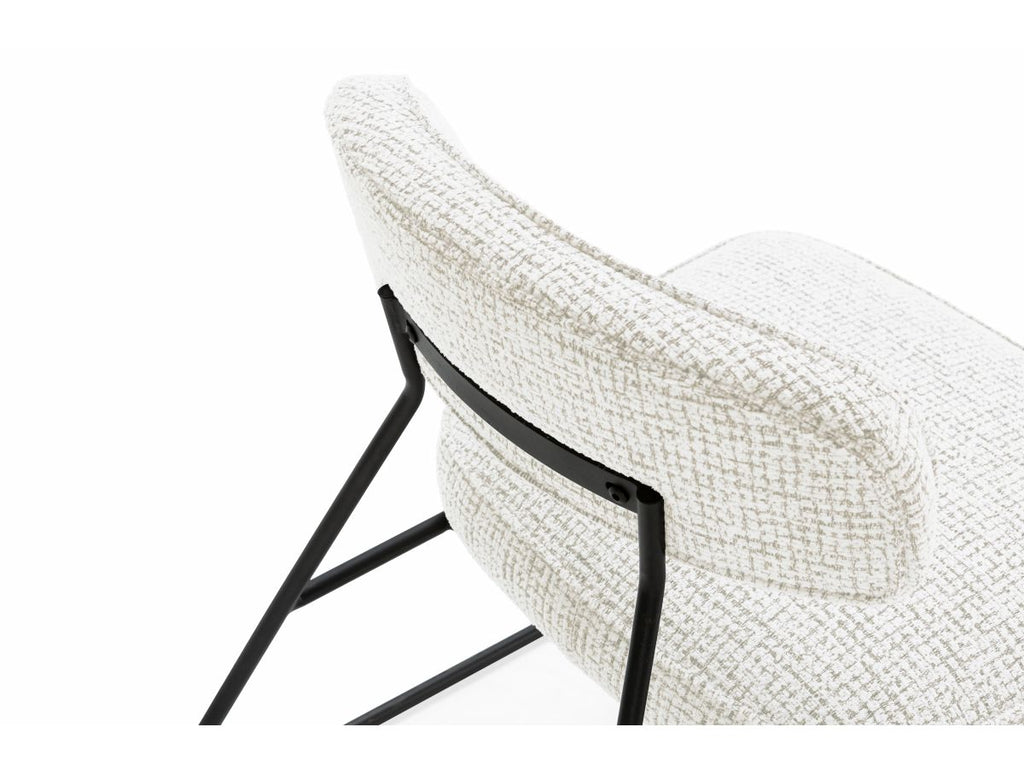 Manon - Lot De 2 Fauteuils - Tissu Bouclette