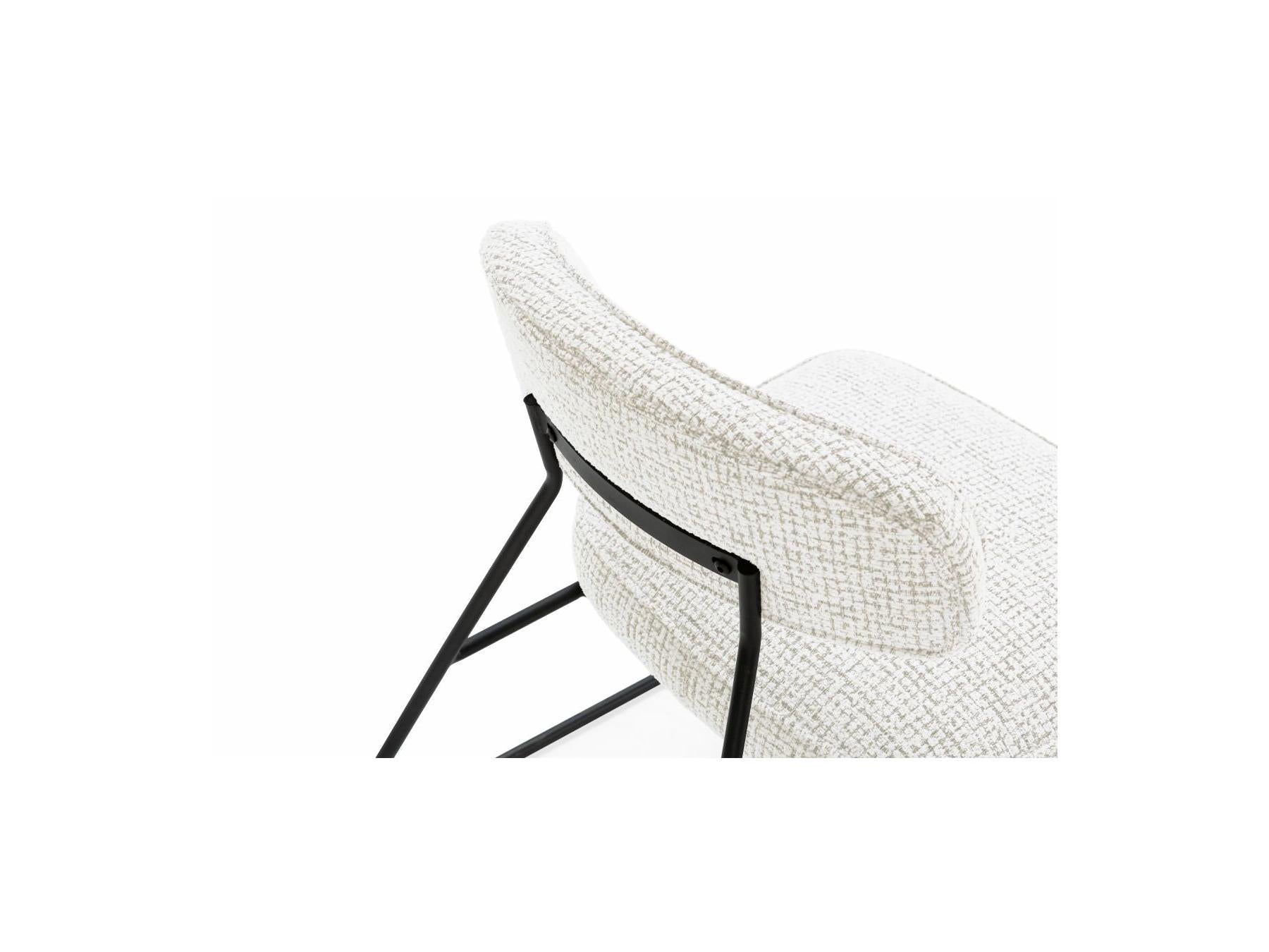 Manon - Lot De 2 Fauteuils - Tissu Bouclette
