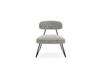 Manon - Lot De 2 Fauteuils - Tissu Bouclette