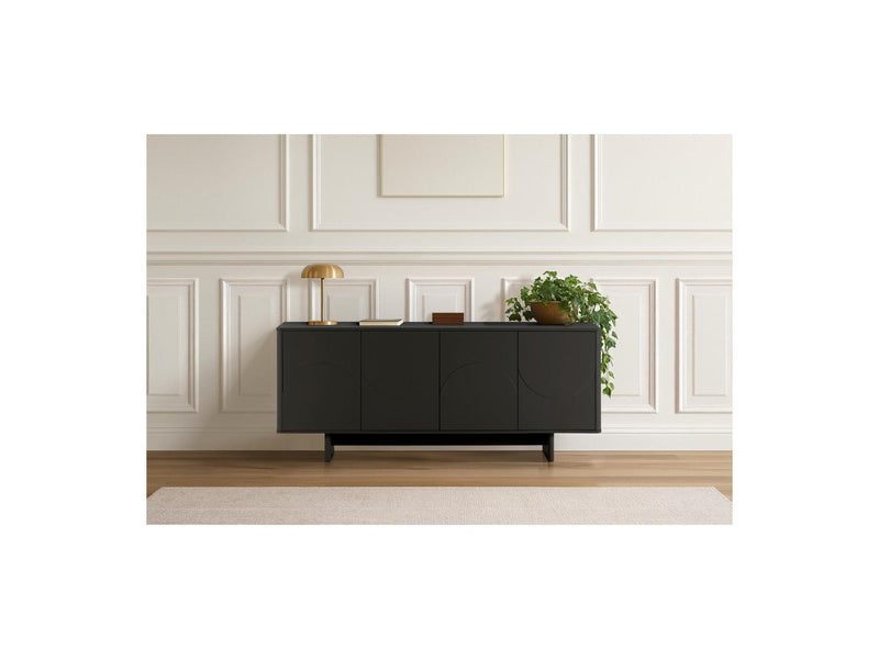 Esteban - 4 Door Sideboard - Geometric Shapes