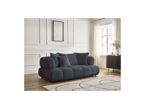Canapé Droit Fixe 2 Places - Alya - Tissu Bouclette