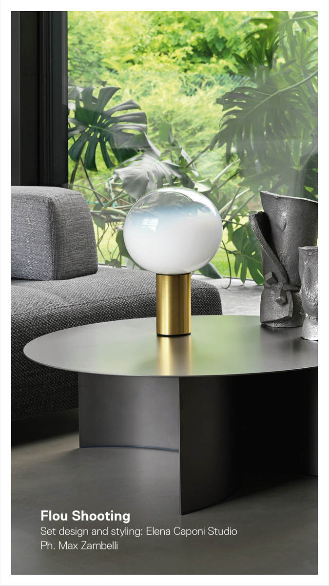 Lampe À Poser - Laguna - Moyenne - Laiton