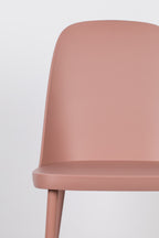 Pip All - Dining Chair - Polypropylene Plastic - Pink