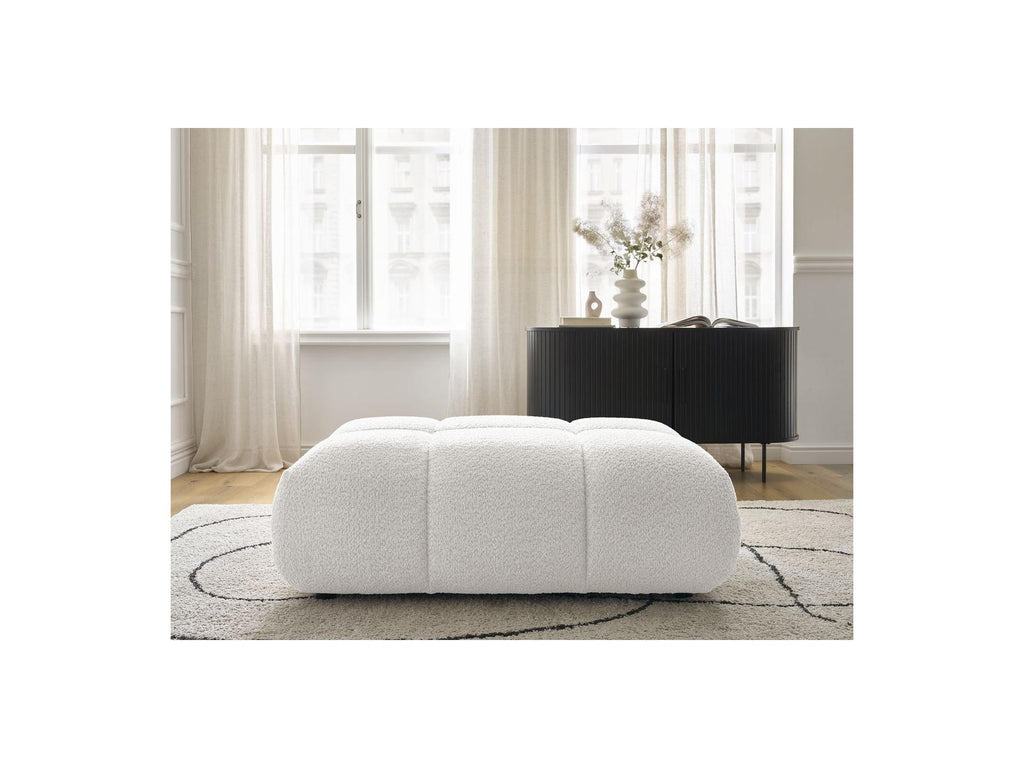 Alya - Pouffe - Bouclé Fabric