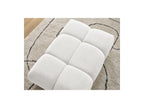 Alya - Pouffe - Bouclé Fabric