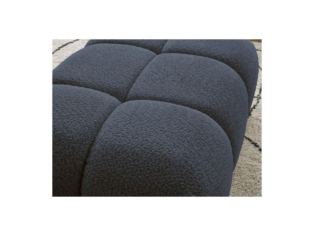 Alya - Pouffe - Bouclé Fabric