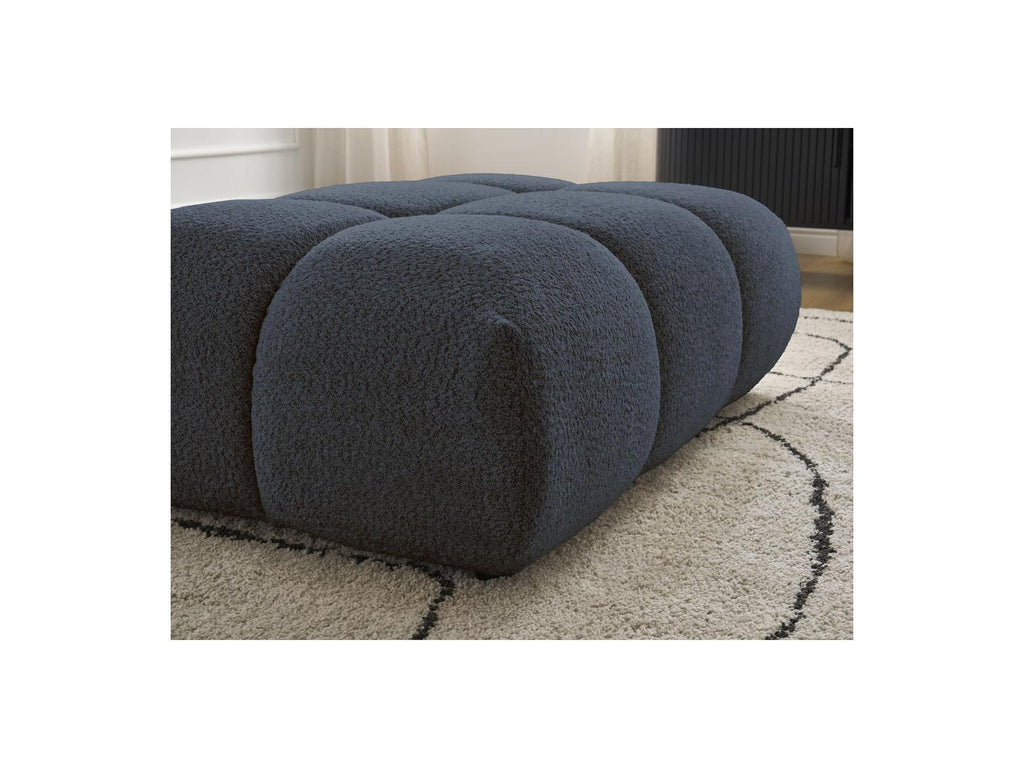 Alya - Pouffe - Bouclé Fabric