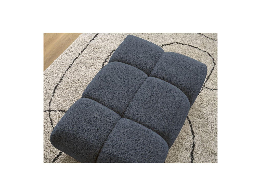 Alya - Pouffe - Bouclé Fabric