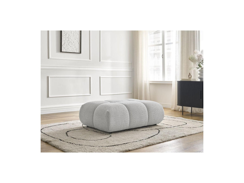 Alya - Pouffe - Bouclé Fabric