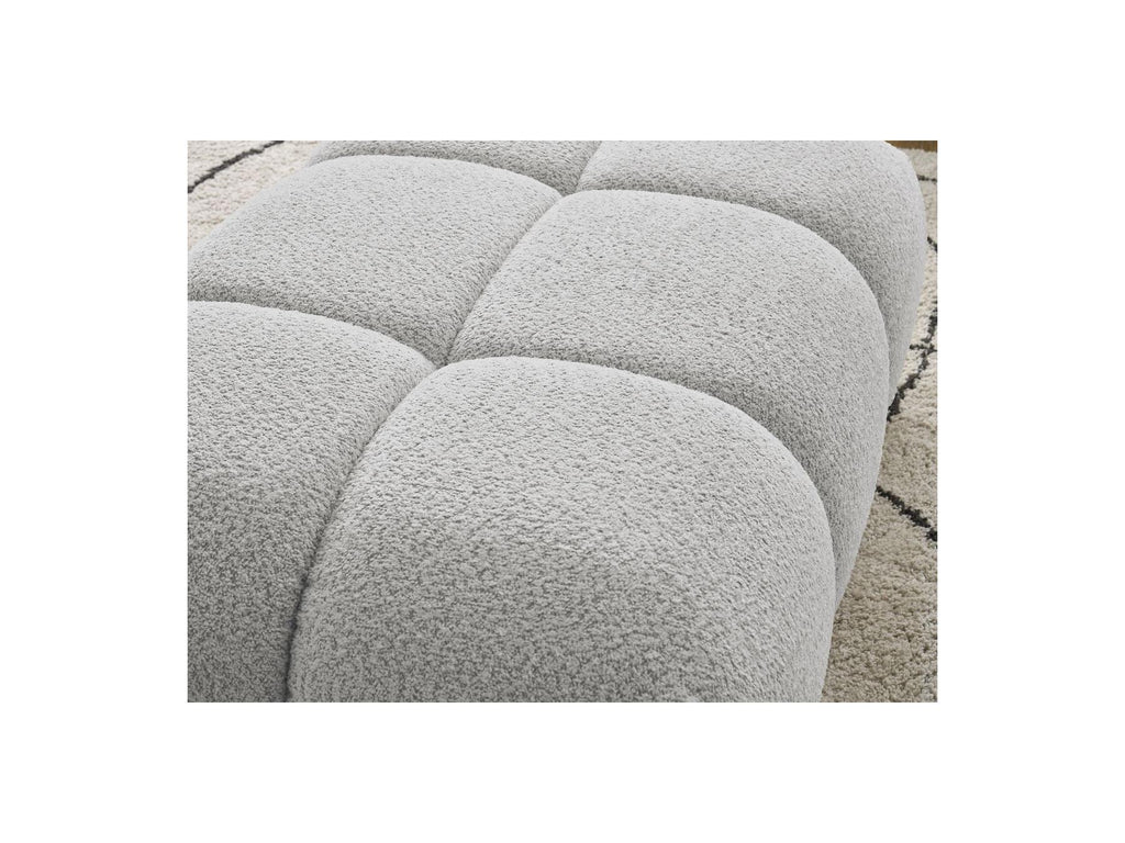 Alya - Pouffe - Bouclé Fabric