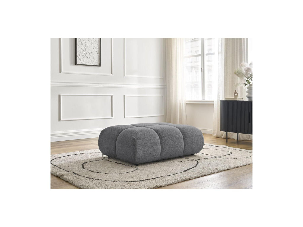 Alya - Pouffe - Bouclé Fabric