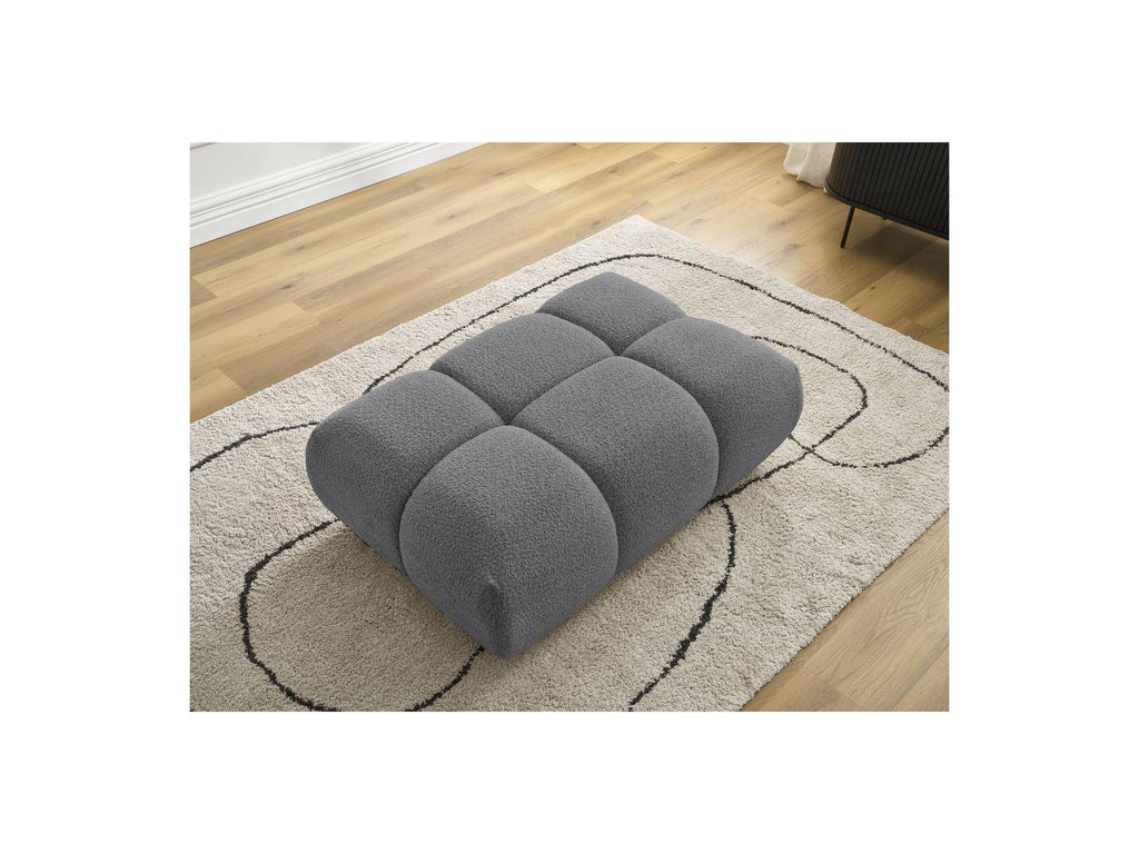 Alya - Pouffe - Bouclé Fabric
