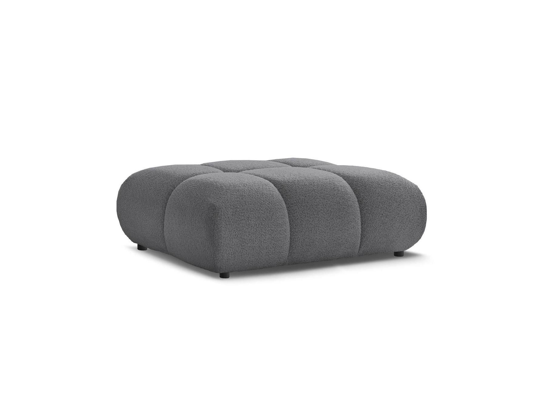 Alya - Pouffe - Bouclé Fabric