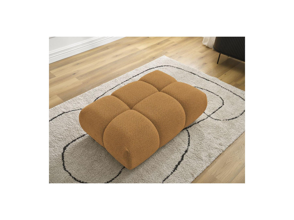 Alya - Pouffe - Bouclé Fabric