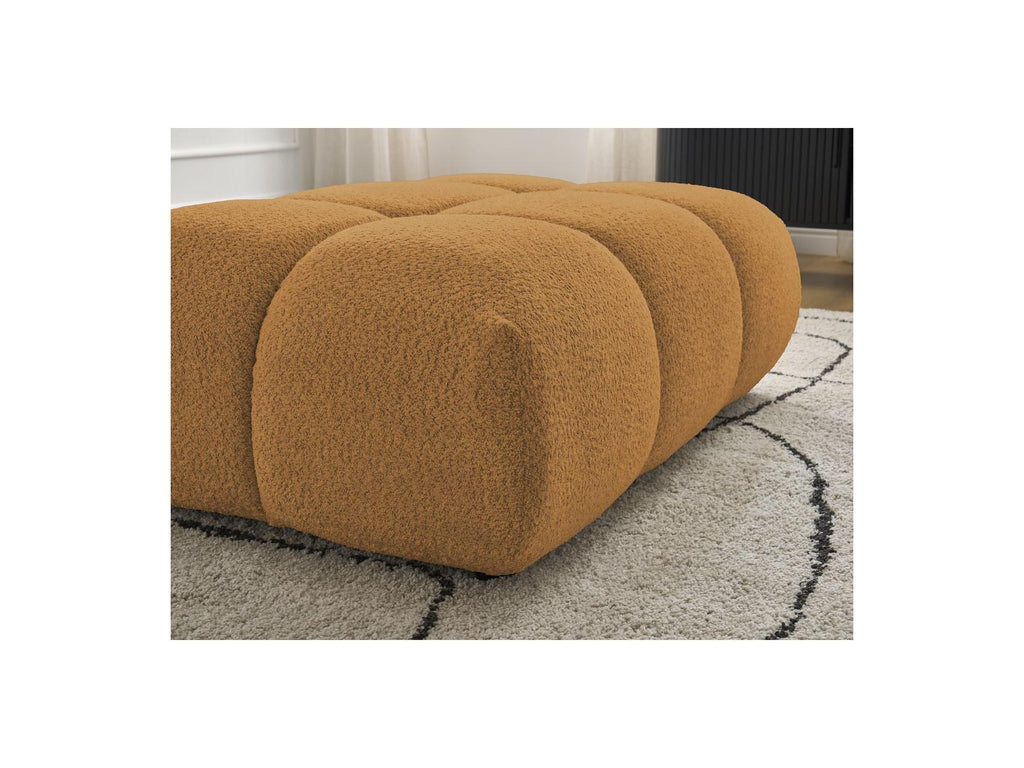 Alya - Pouffe - Bouclé Fabric