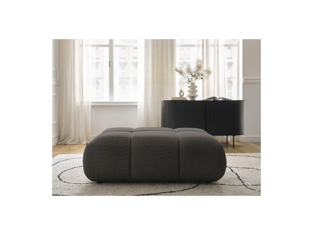 Alya - Pouffe - Bouclé Fabric