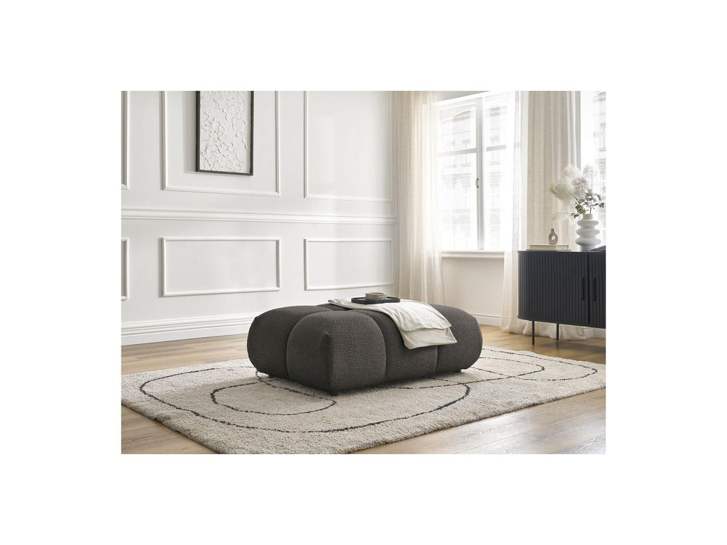 Alya - Pouffe - Bouclé Fabric